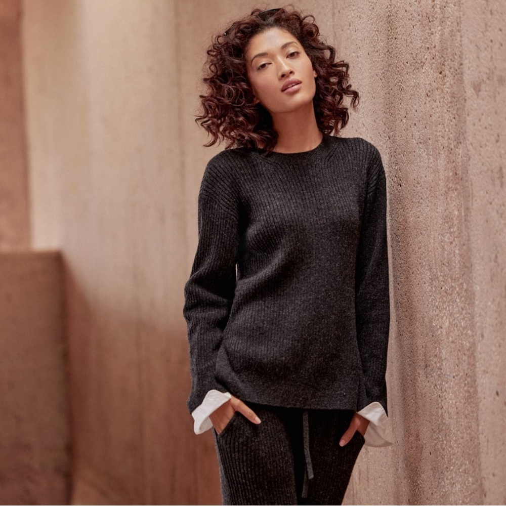Hass® Apparel by Avocado Alpaca Sweater L